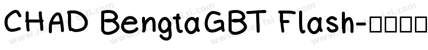 CHAD BengtaGBT Flash字体转换